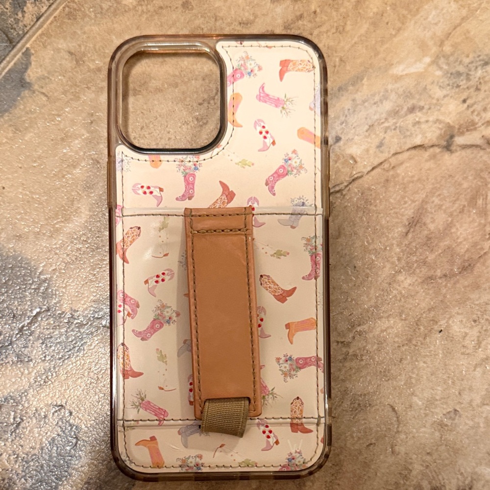 Walli boots and bloom case for iPhone 13 Pro Max